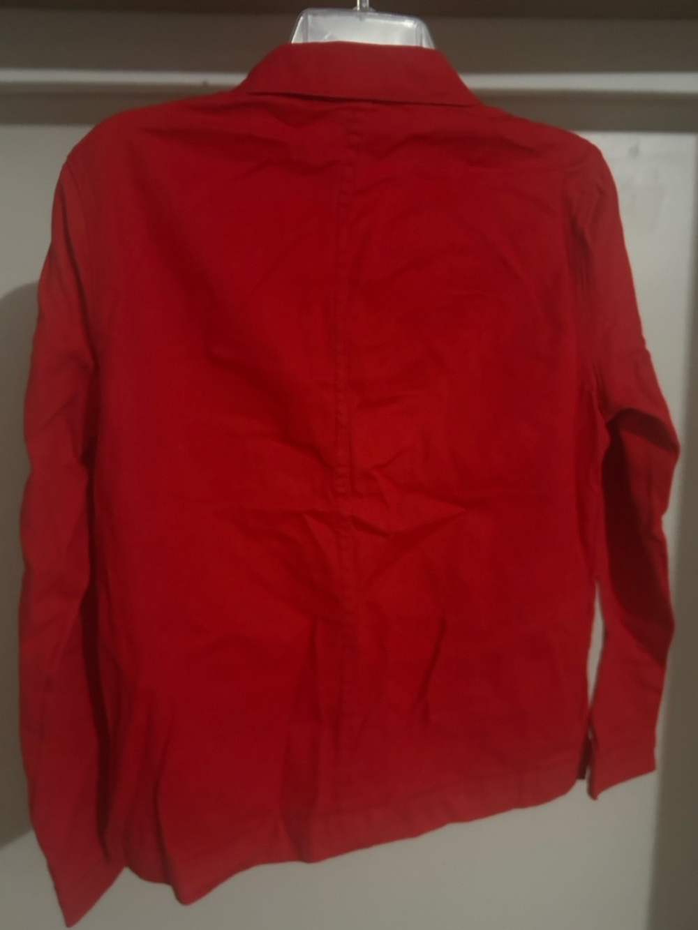 Zara Red Men's Shirt Jacket - Picture 3 of 7